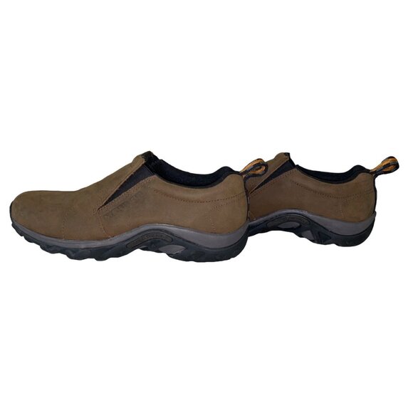 Merrell 7 Women Shoes Leather Brown Upper Rubber Outsole - Picture 2 of 5